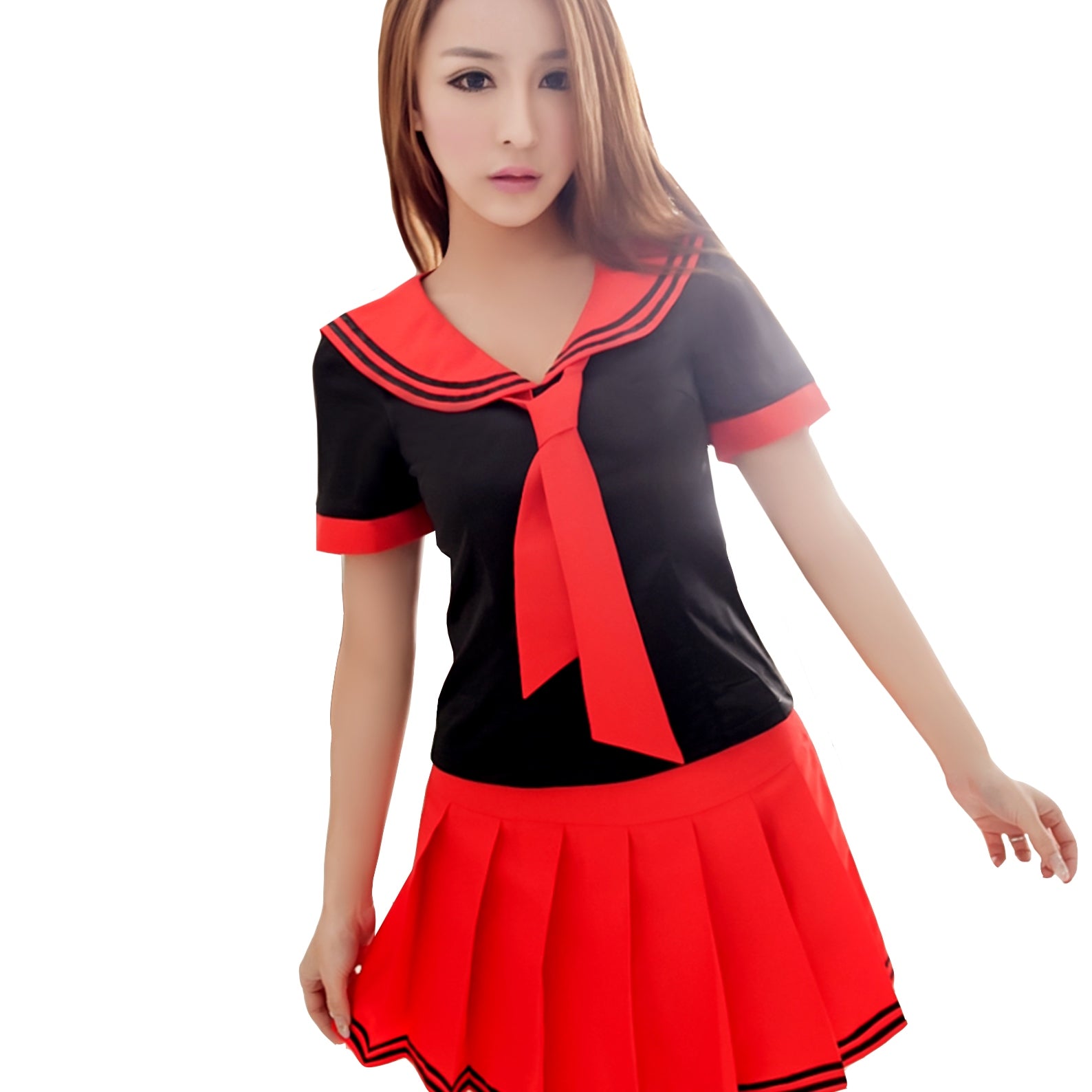 Red Schoolgirl